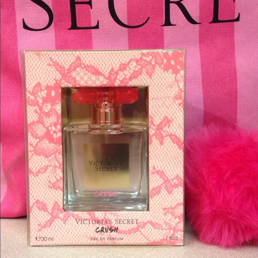 Victoria's Secret Crush Perfume with Pink Accents